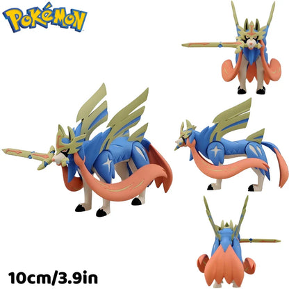 Original Takara Tomy Pokémon Figures – Koraidon, Rayquaza, Palkia, Groudon, Solgaleo, Arceus & Charizard Anime Collectible Dolls