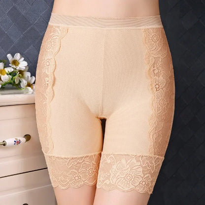 Women’s Seamless Safety Shorts - High-Waist Stretch Slimming Briefs for Comfortable Summer Underwear