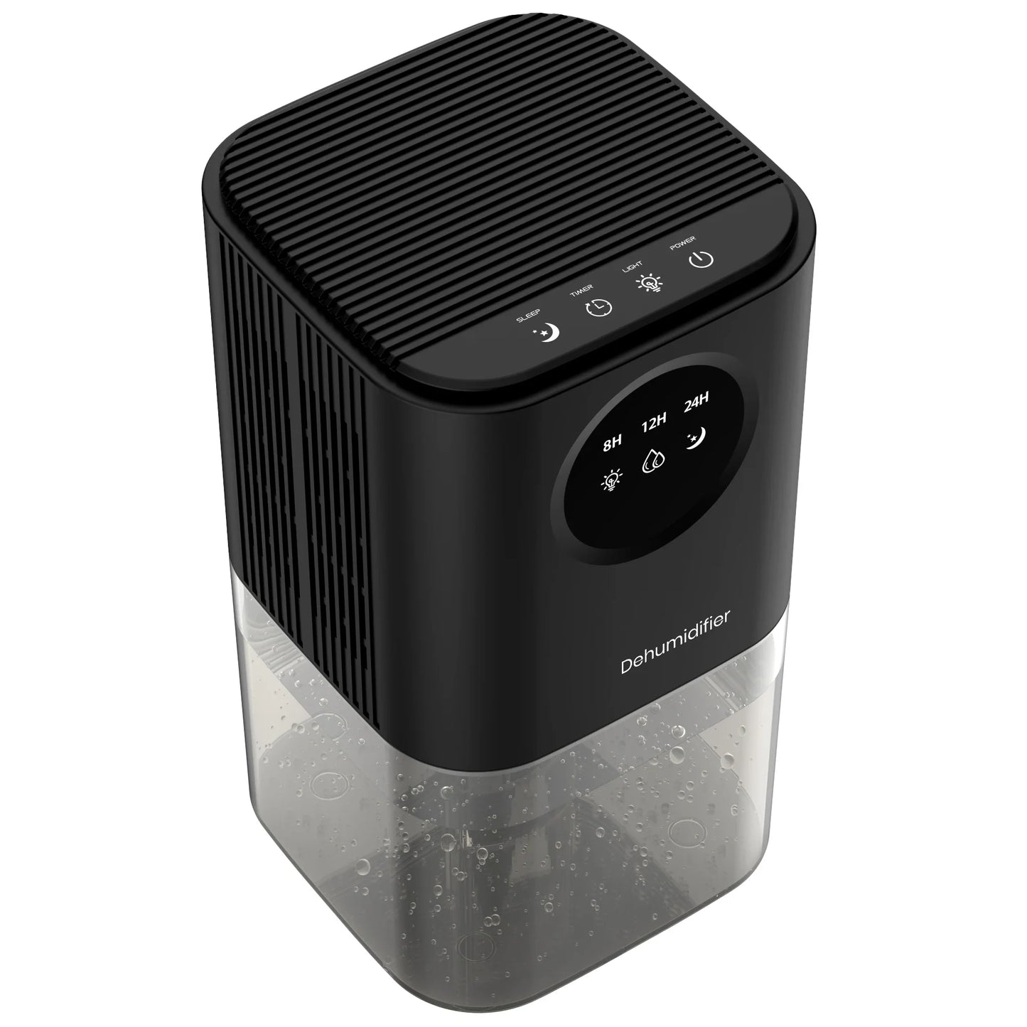 Portable Dehumidifier – 35oz Capacity, Silent Operation, Colorful Lights & Timer Switch for Home & Bedroom