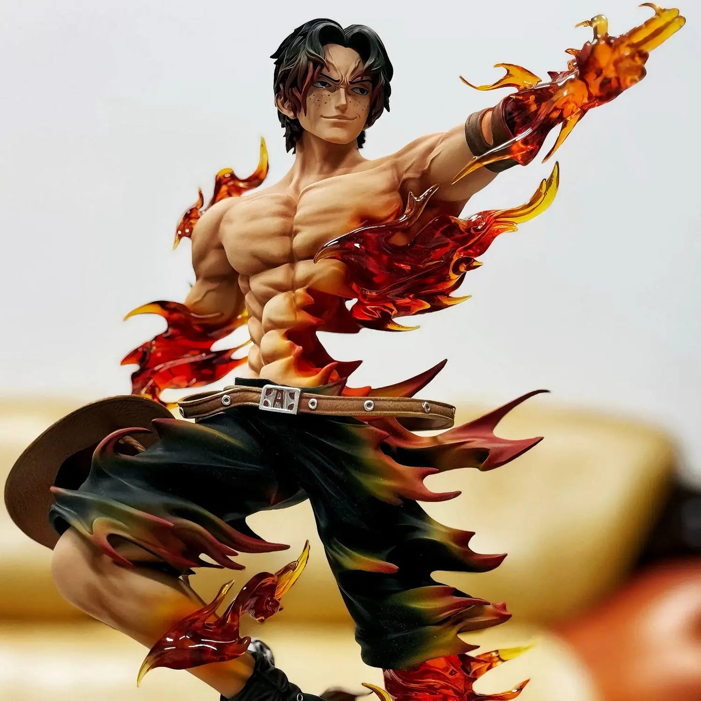 One Piece Ace Anime Figure — Portgas D. Ace PVC Action Statue, Collectible Desk Decoration Toy, Birthday Gift