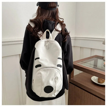 Cute Anime Snoopy Backpack — Large Capacity Oxford Cloth Student Travel Casual Bag