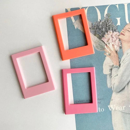 3-Inch Magnetic Photo Frames for Fujifilm Instax Mini – Compatible with Mini 12/11/Evo/40/7+/25/90/99/SE/Link2/3 Film