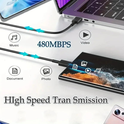 PD 45W USB-C Fast Charger — High-Speed Wall Adapter for Samsung Galaxy S24/S23 Ultra, Note, iPhone 15, Xiaomi 14