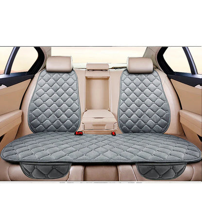 Universal Winter Warm Car Seat Cover Protector Set – 3-Piece Rear Seat Cushion Auto Interior Protection for Cars, SUVs & Vans