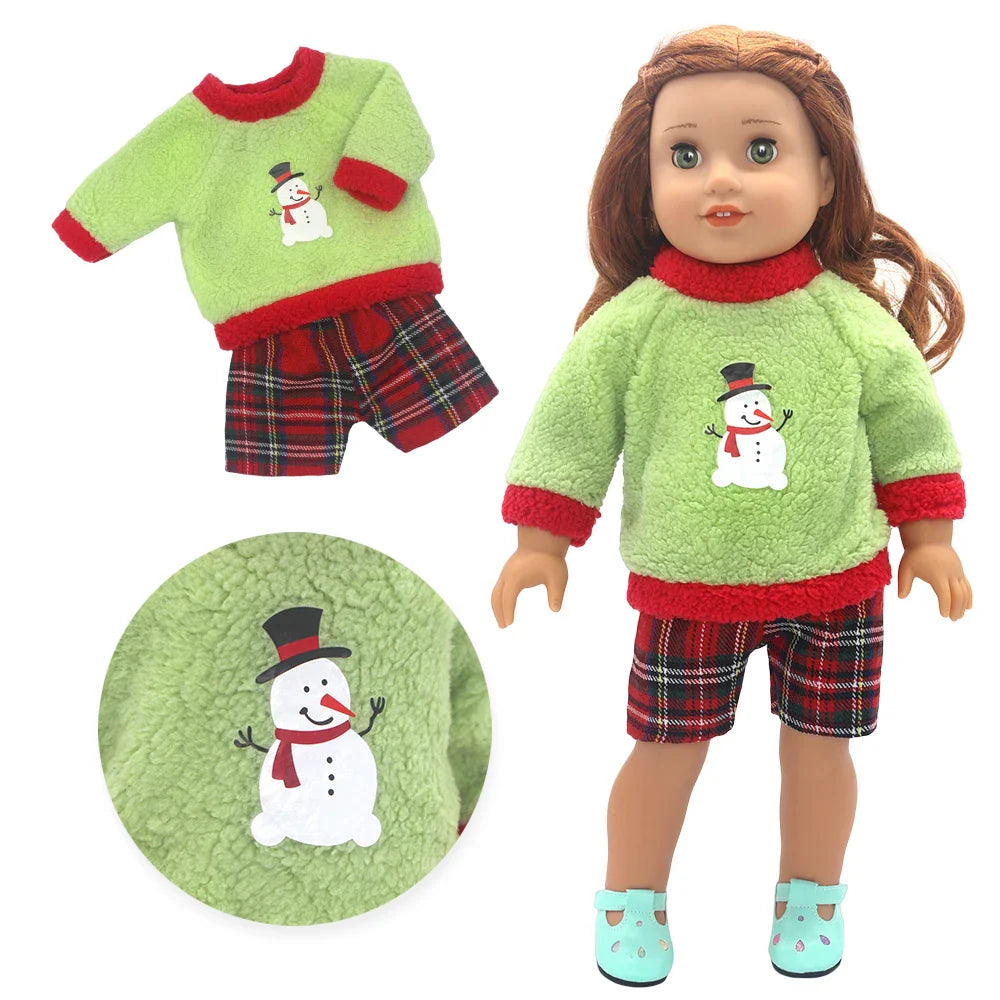 Baby Born Doll Clothes Set – Cute Jumpers, Rompers & Shoes for 13-18 Inch Newborn Dolls, Festival & Birthday Gift