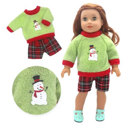 Baby Born Doll Clothes Set – Cute Jumpers, Rompers & Shoes for 13-18 Inch Newborn Dolls, Festival & Birthday Gift