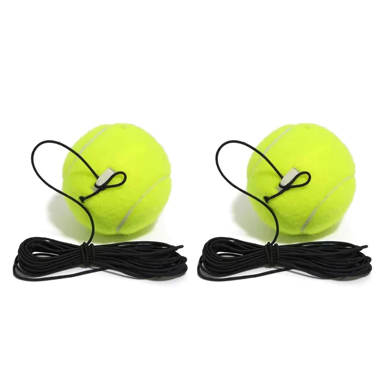 Heavy Duty Tennis Trainer Rebounder Base – Elastic Rope Ball Practice Self-Training Tennis Practice Aid with Durable Sparring System