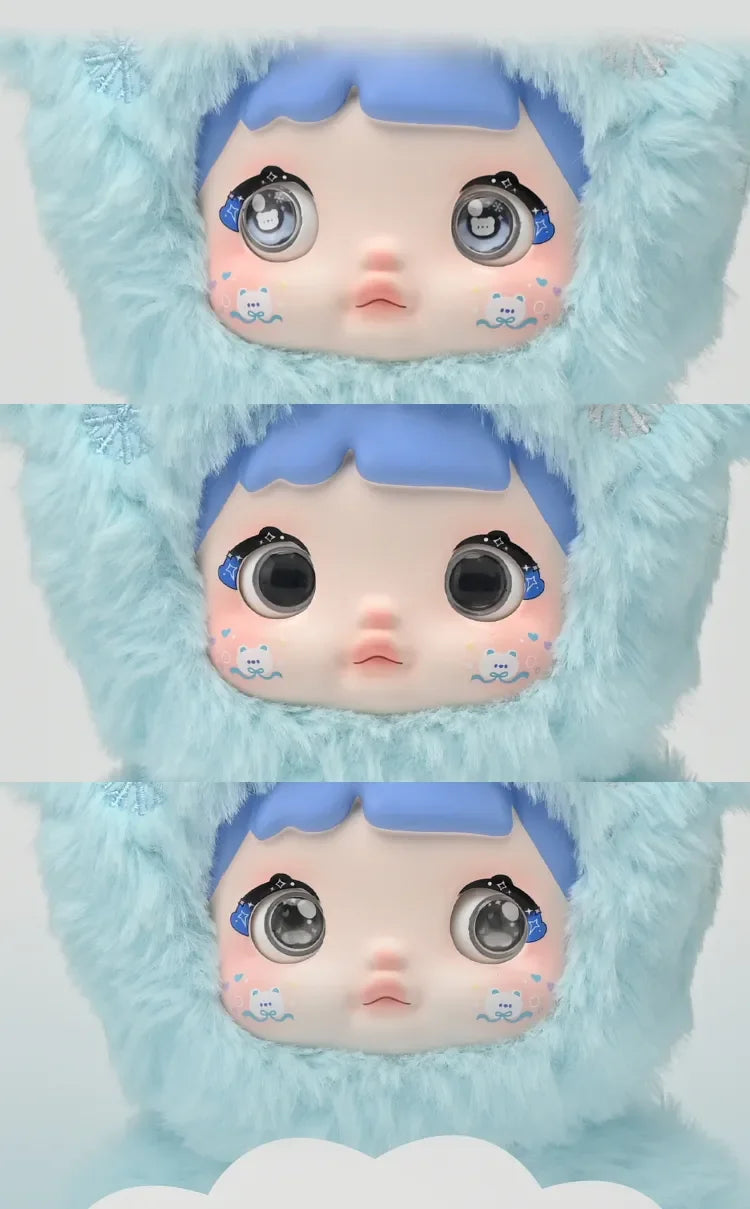 Nommi Cute Plush Blind Box Series — Random 21cm Collectible Plush Toy, 6 Pack Set