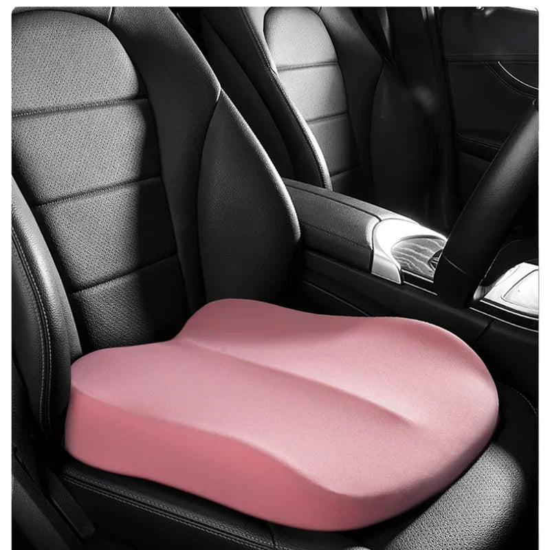 Car Booster Seat Cushion — Heightening, Breathable Portable Seat Pad for Fatigue Relief, Comfortable Driving