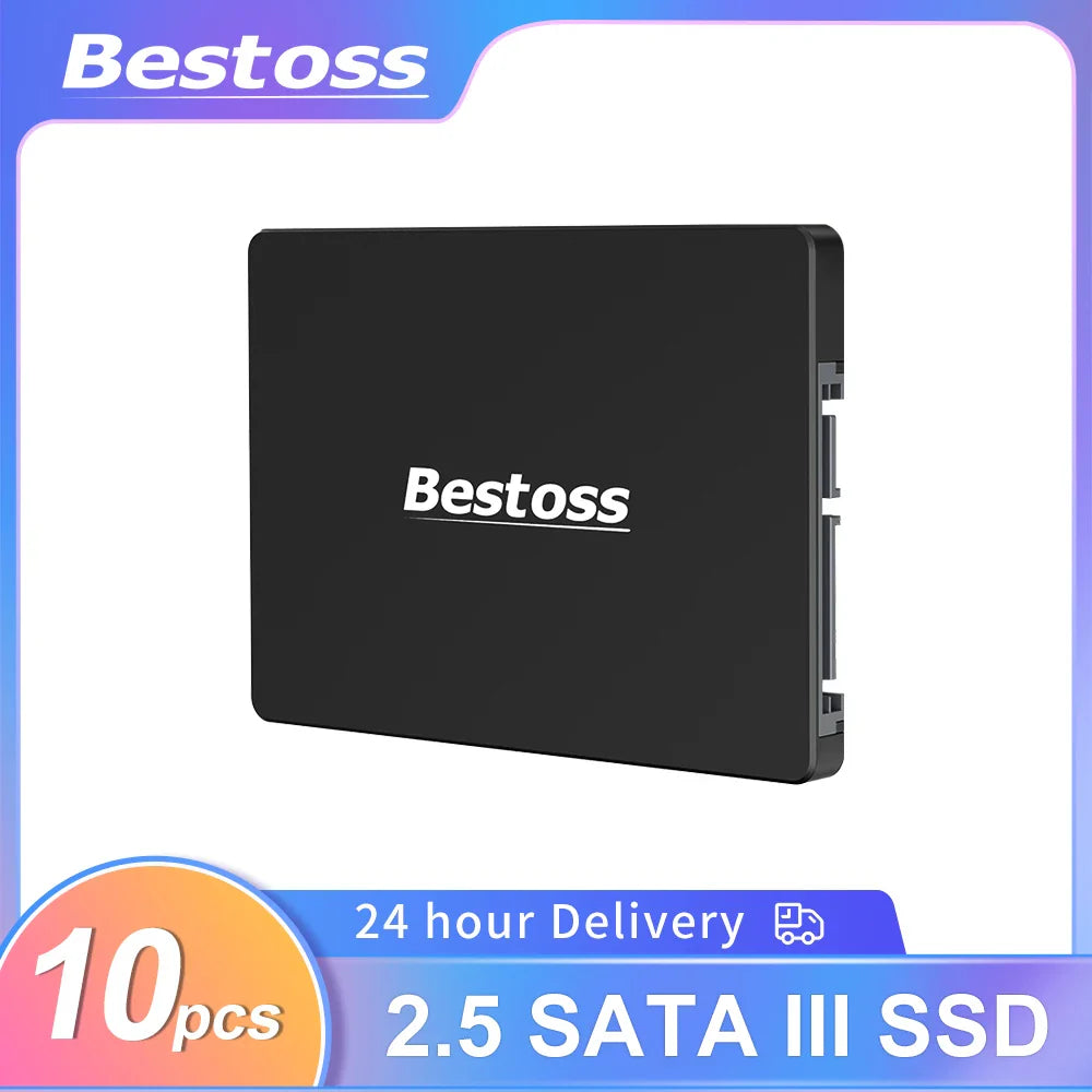 Bestoss SSD Set — 10PCS/5PCS 120GB-2TB Solid State Drives for Laptop & Desktop Internal Storage