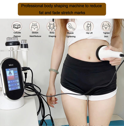 4-in-1 Facial Care Ultrasonic Cavitation Machine — 40K Lipo Slimming & Skin Lifting Device