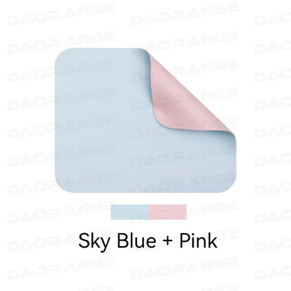 Creative Anti-Slip Leather Mouse Pad – Stylish Gaming & Office Desk Mat for Laptop, PC & MacBook