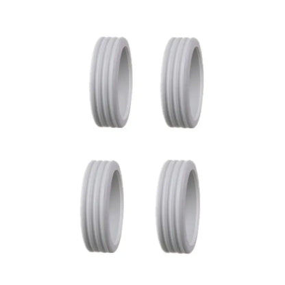 4/8PCS Travel Luggage Wheel Protectors — Noise-Reducing Caster Covers for Suitcase Trolley Boxes