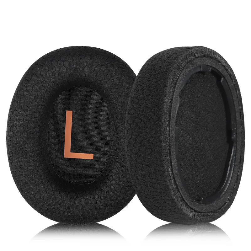 Replacement Protein Leather Ear Pads with Buckle – Soft Foam Cushion Earpads for QCY H3/H4/H3 Lite & TOZO HT2 Headphones High Quality Comfort Upgrade