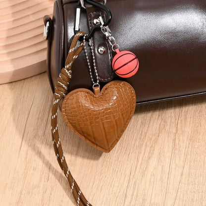 Funny Elegant Starfish Tassel Keychain – Alloy Leopard Print Leather Tulip Cartoon Frog Beaded Bag Pendant Charm for Party & Gifts