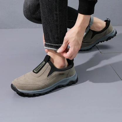 High-Quality Indestructible Men's Sneakers – Lightweight Breathable Running Shoes, Anti-Slip Outdoor Footwear