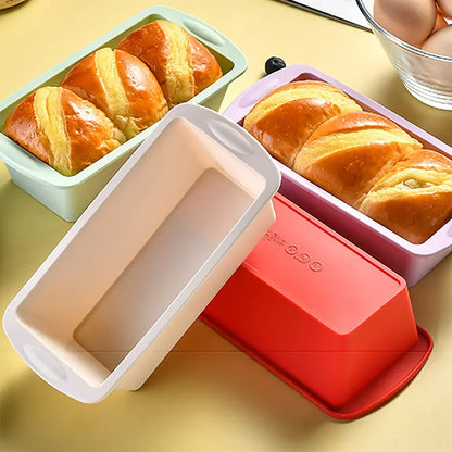 Rectangular Silicone Mold – DIY Candy, Bread & Cake Baking Pan for Kitchen