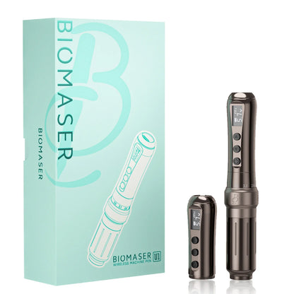 BIOMASER U1 Wireless Rotary Tattoo Pen — Professional PMU Machine for Eyebrow, Lip & Microblading Permanent Makeup
