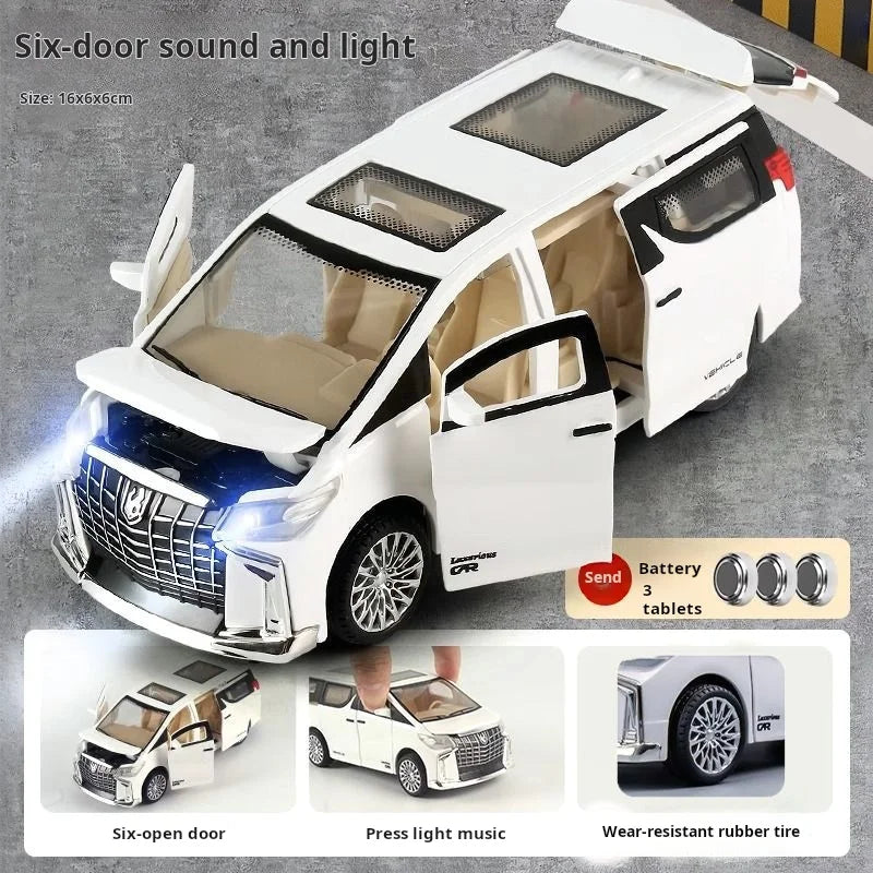 Children’s Inertia Pull-Back Car Toy – Light & Sound Simulation Commercial Model, Perfect Holiday Gift for Boys