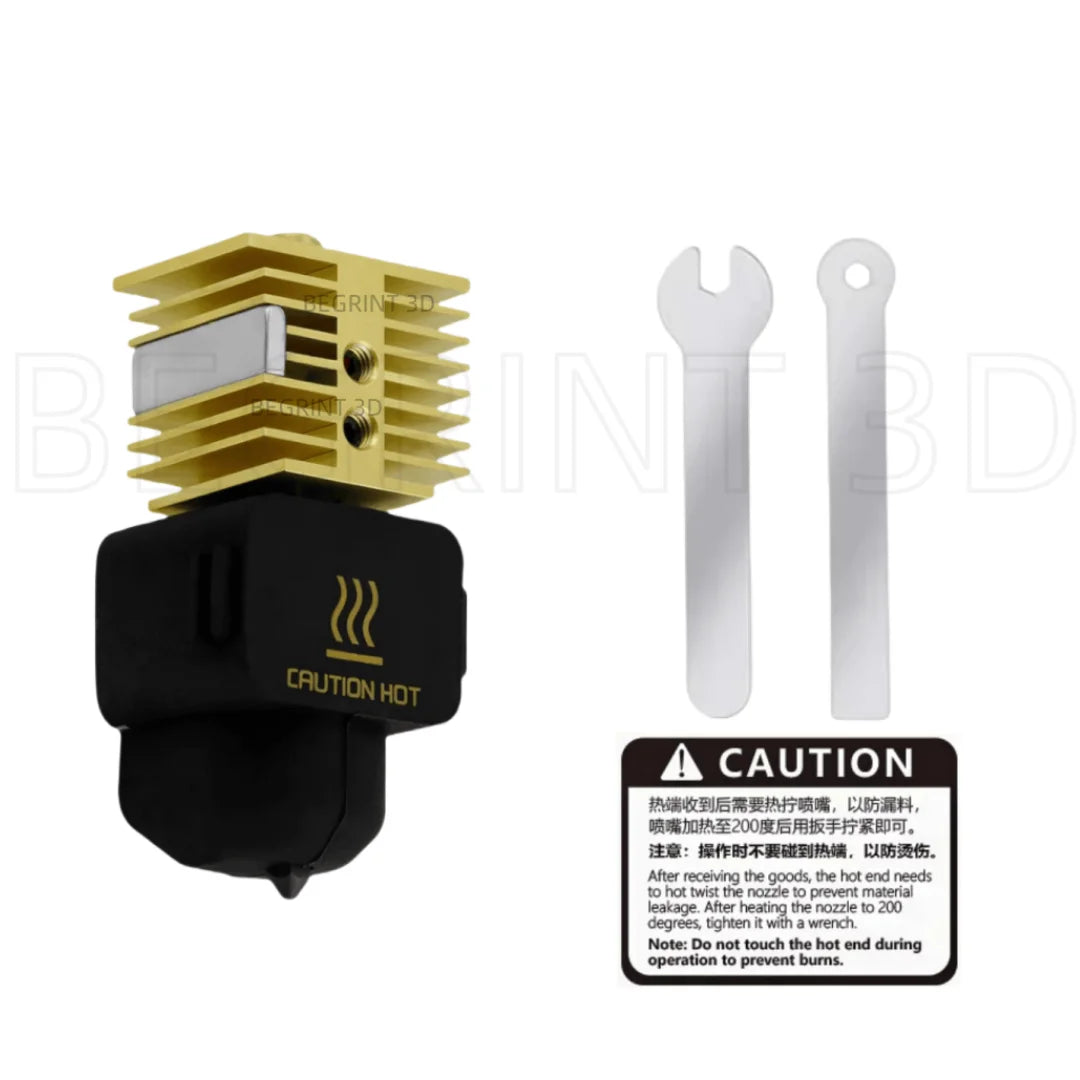 Bambu Lab A1 Mini Hotend Kit – Replaceable Nozzle 0.2, 0.4, 0.6, 0.8MM for A1/A1 Mini 3D Printer Assembly