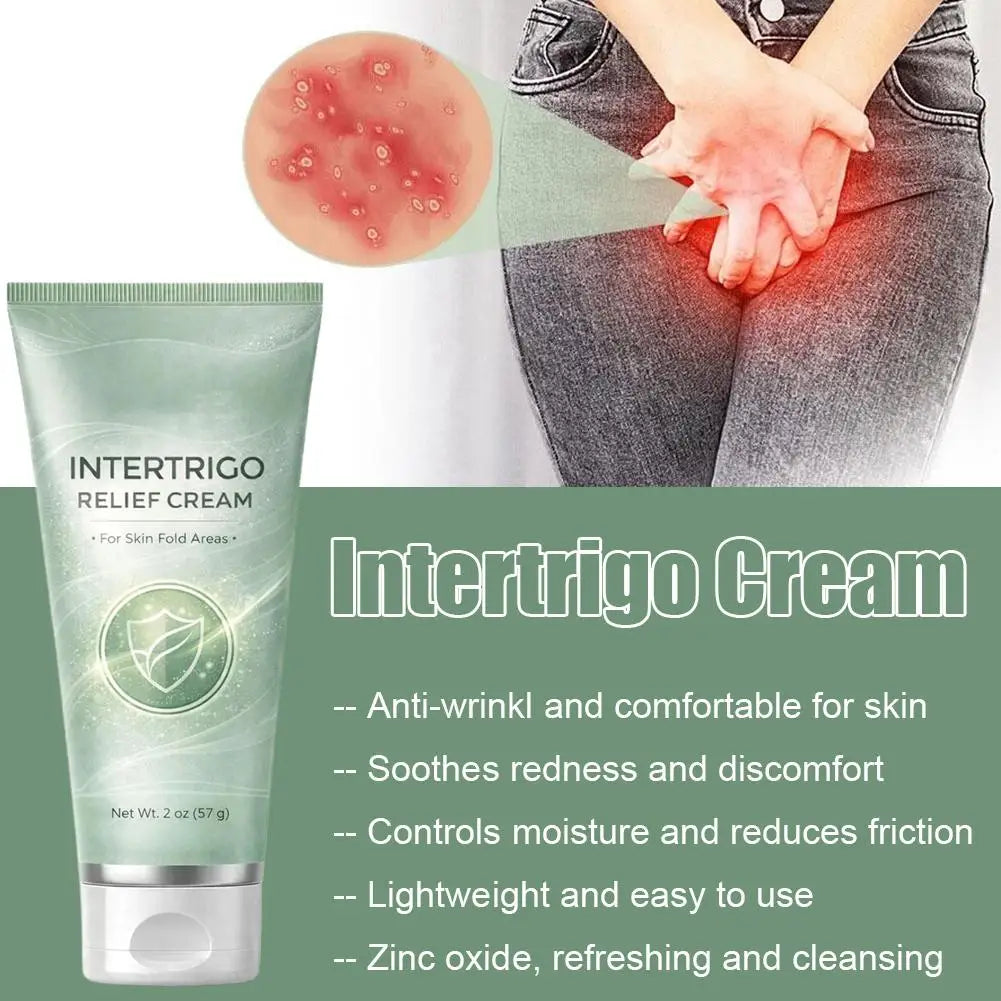 Skin Abrasion Relief Cream 57g – Soothing Non-Greasy Underarm Lotion, Friction Reduction Moisturizer for Men & Women