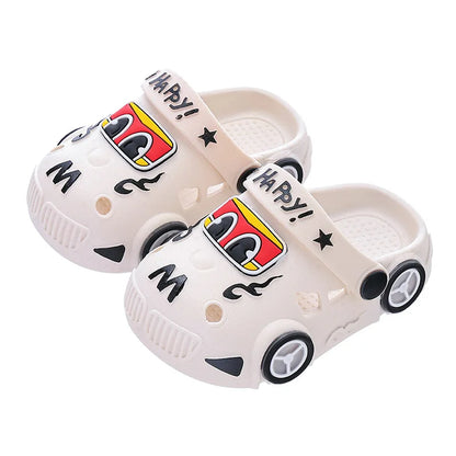 Kids Glowing Summer Slippers - Two-Way Wear Anti-Slip Sandals for Boys and Girls