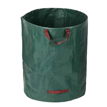 60L-500L Reusable Garden Bag – Large Capacity Foldable Leaf Sack, Garden Trash Waste Container & Storage