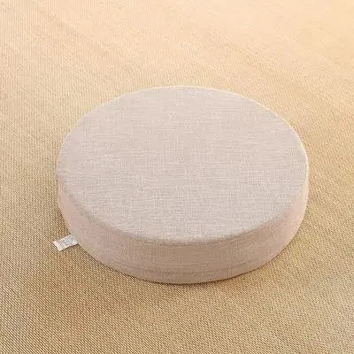 40x6cm Yoga Meditation Cushion – Firm PEP Backrest Pillow, Japanese Tatami Mat, Removable & Washable