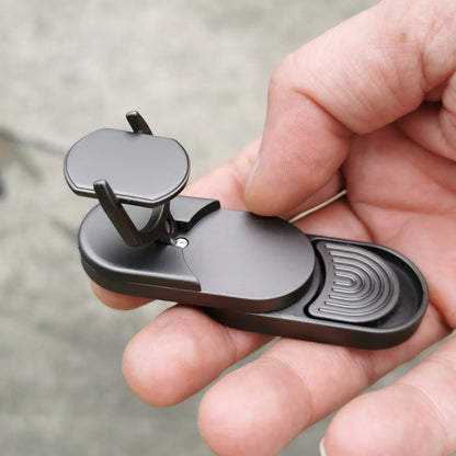 Target Push Fidget Slider Toy – Metal Finger Spin Coin EDC Haptic Decompression Toy for Adults & Stress Relief Gift
