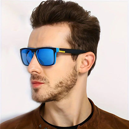 2-Pack Square Polarized Sunglasses — Anti-Glare UV Sun Shades for Driving, Fishing, Travel & Summer Parties