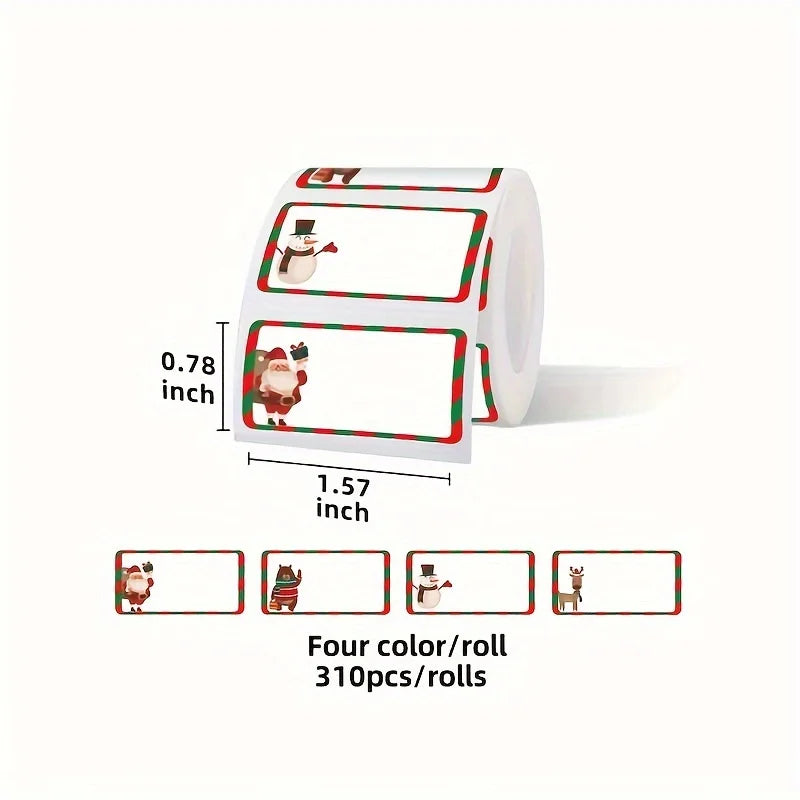 P50 Mini Portable Wireless Thermal Label Printer – Supports 12-50mm Colorful Thermal Paper