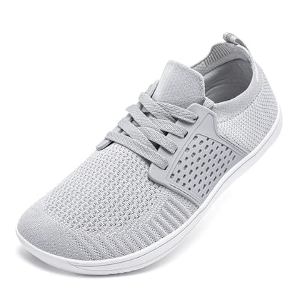 HOBIBEAR Wide Toe Barefoot Shoes – Minimalist Walking Sneakers for Men & Women, Zero Drop Sole, Breathable Mesh
