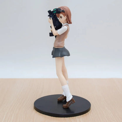 17cm Misaka Mikoto Anime Figure — A Certain Magical Index & Railgun PVC Action Toy, Cartoon Collectible Gift