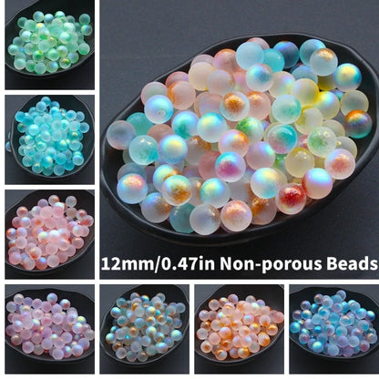 10PCS Starry Glass Marbles - Decorative Marble Set For Aquarium, Garden Pathway, Bonsai & Fun Games Accessories