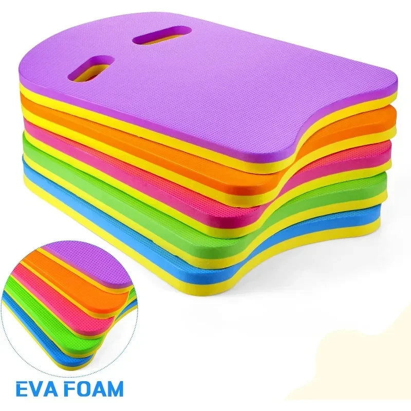 EVA Foam Swimming Kickboard – U-Shaped Floating Training Board for Kids & Adults Pool Practice Water Sports Accessory