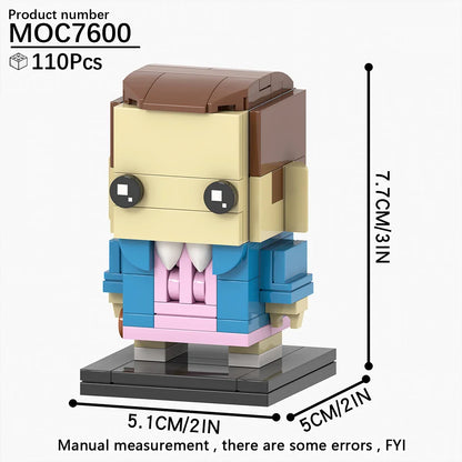 MOOXI Monster Demodog Stranger Things Figure Brickheadz Building Blocks Set – MOC Toy Gift