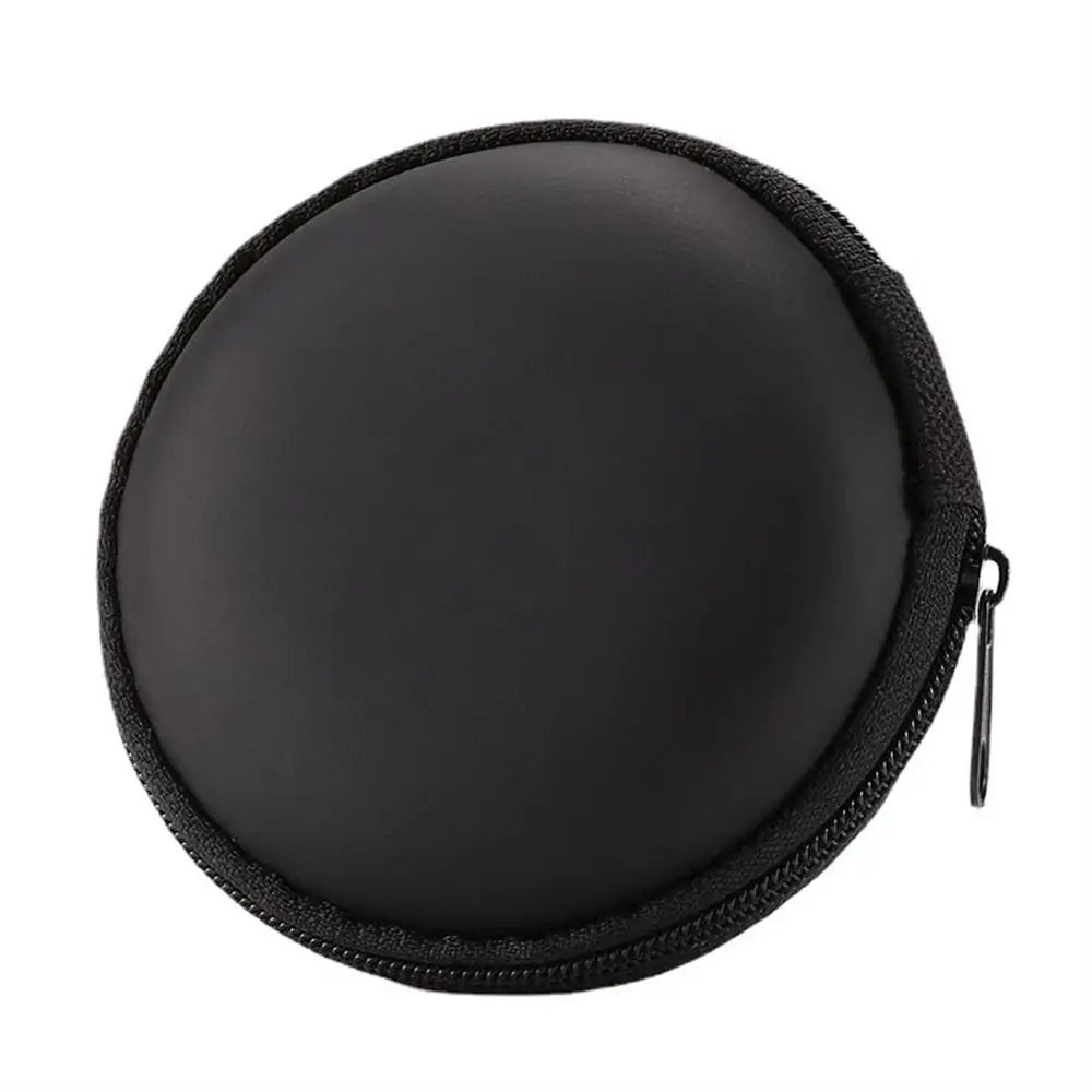Shockproof Waterproof Headphone Case – EVA Hard Shell Carrying Box with Double Zipper & Dustproof Design