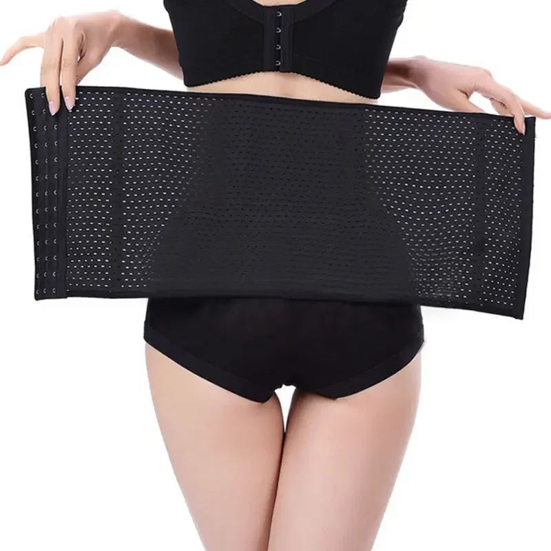 Women’s Waist Trainer & Body Shaper – Tummy Control Slimming Belt Corset, XS-6XL Abdomen Compression Fitness Shapewear