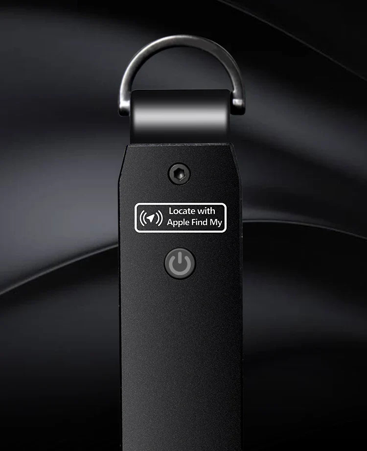 Key Organizer with Apple Find My — Built-In AirTag Holder, Holds 2–6 Keys, Car Keychain GPS Tracker (iOS Only)