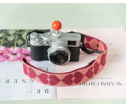 Adjustable Camera Shoulder Strap – Compatible with Canon, Nikon, Sony, Fujifilm & Mirrorless SLR Cameras