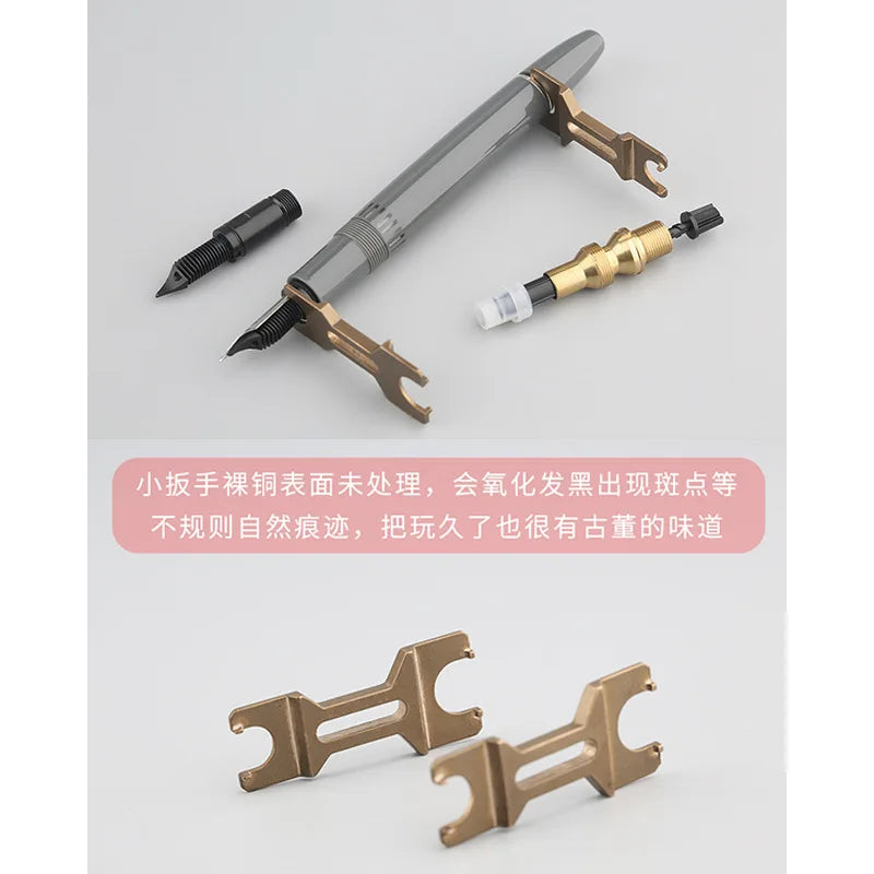 MAJOHN P136 Pen Piston Disassembly Tool — For Repairing & Modifying Pen Tips and BOCK Assembly