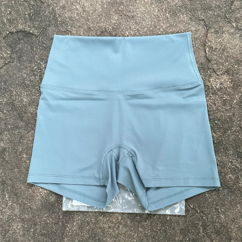 Women’s High Waist Yoga Shorts - Slim Fit Butt Lift Biker Shorts for Gym, Running, and Sports Workouts