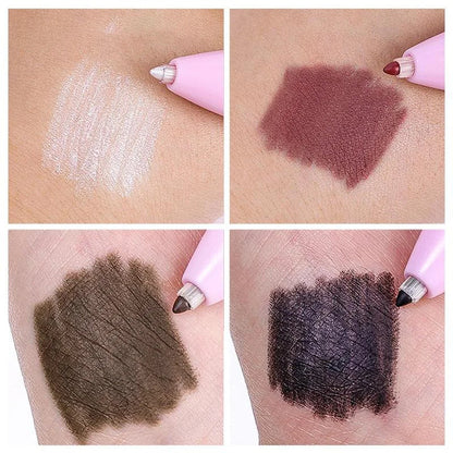 4 in 1 Multi-Functional Lip Liner, Eyeliner & Eyebrow Pencil Set – 4 Color Options