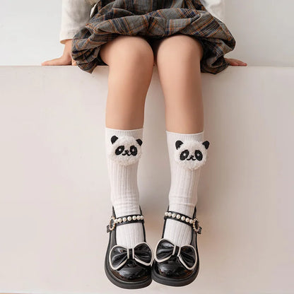 Sanrio Kuromi, Melody, Cinnamoroll & Kitty Cat Socks – Kawaii Cartoon Mid-Tube Socks for Girls, Korean Style Trendy Student Socks