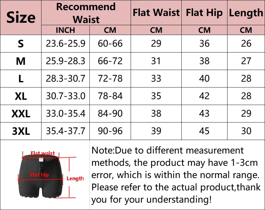 Butt Lifter Panties - Open Booty Shorts, Tummy Control Hip Enhancer, Wedding Underwear, Ass Push-Up Shapewear