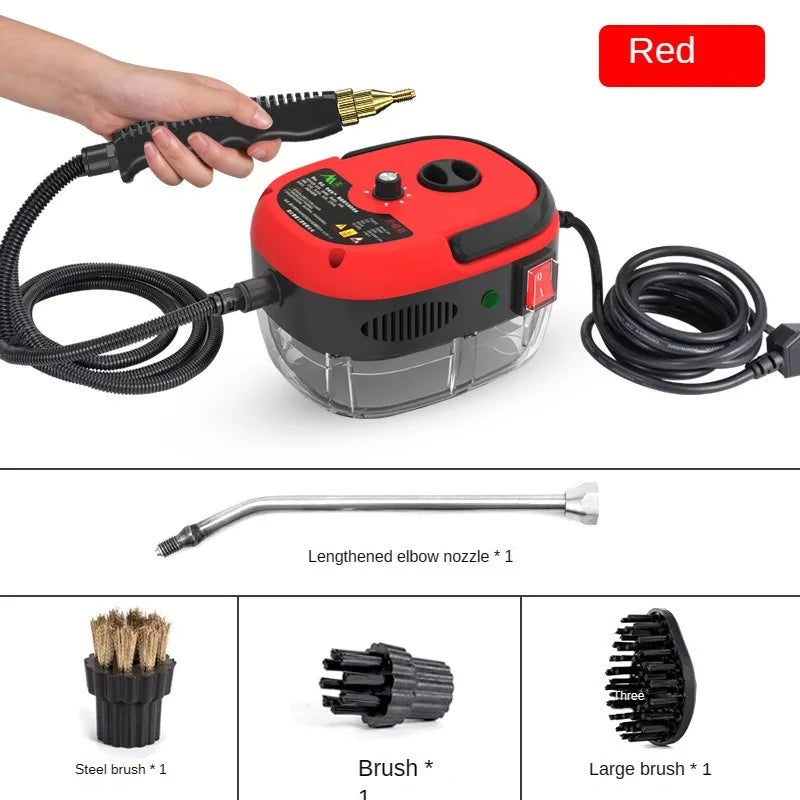 High-Temperature Steam Cleaner - Sterilization for Air Conditioning, Kitchen Hood, Home & Car, 110V US Plug / 220V EU Plug