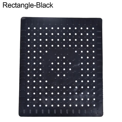 Multifunctional Non-Slip Sink Strainer Mat – Rubber Protector for Tableware & Drain