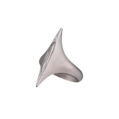 Retro Sword of Maria Silver Ring — Handmade Punk Gothic Open Ring for Women & Unisex Jewelry Gift