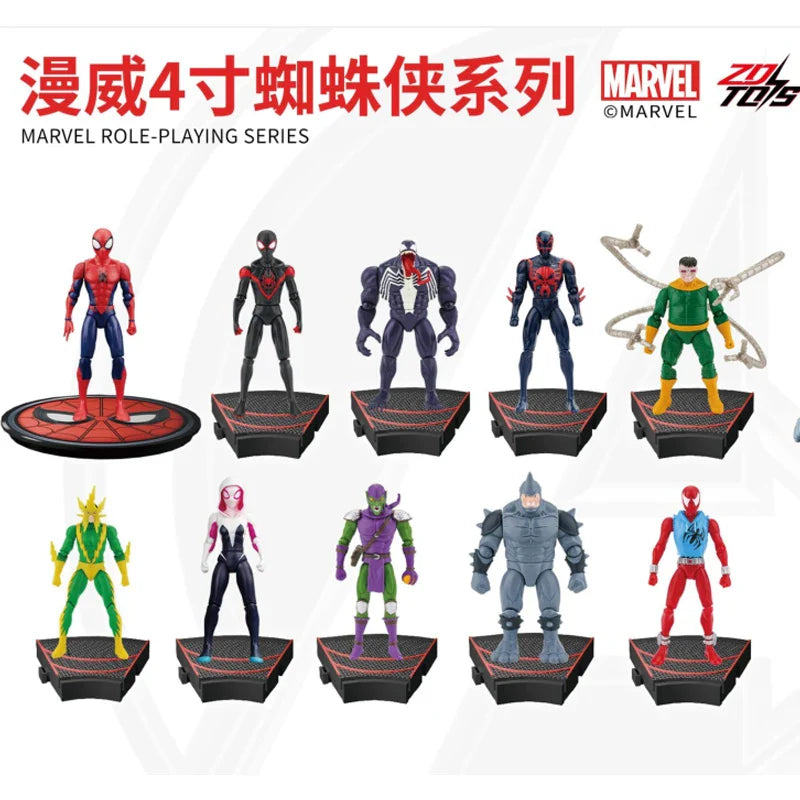 ZD Toys Avengers Legends Action Figures – Iron Man, Spider-Man, Thor, Captain America, Thanos, Hulk, War Machine Gift Set