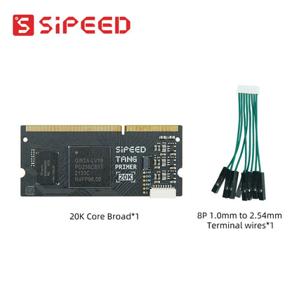 Sipeed Tang Primer 20K FPGA GoAI Core Board - GW2A Minimum System for AI Projects